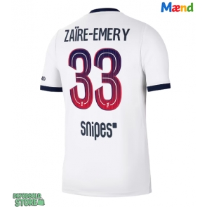 Paris Saint-Germain Warren Zaire-Emery #33 Replika Udebanetrøje 2026-27 Kortærmet